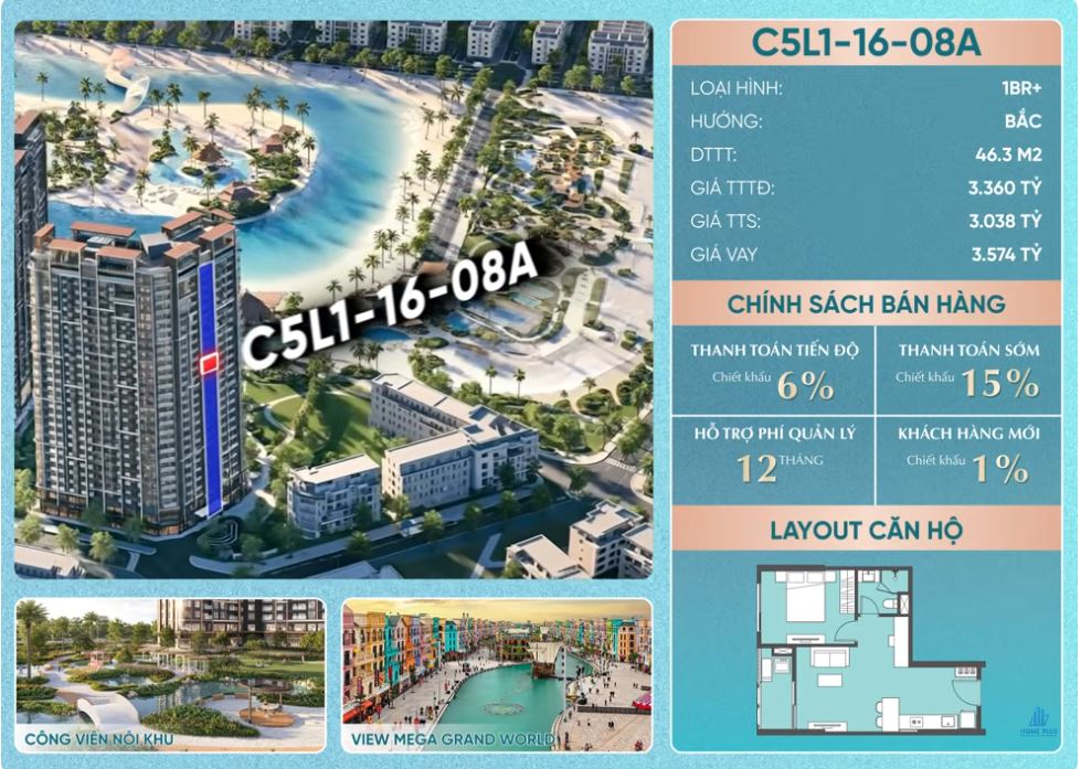 CHỈ CĂN C5L1-16-08A MASTERI GRAND COAST